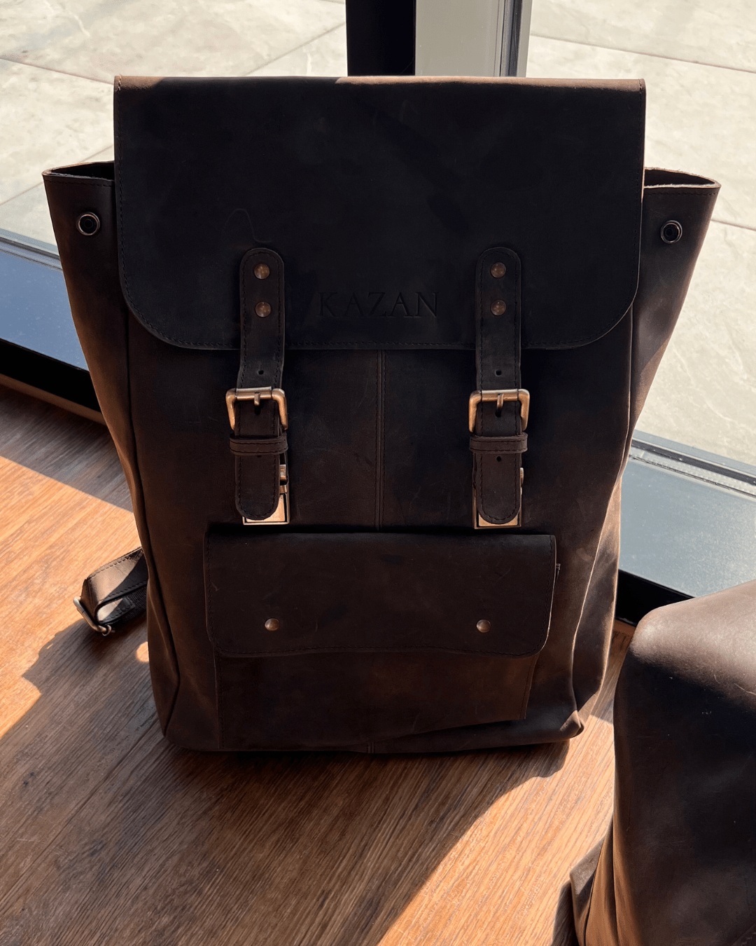 edler Rucksack aus echtleder