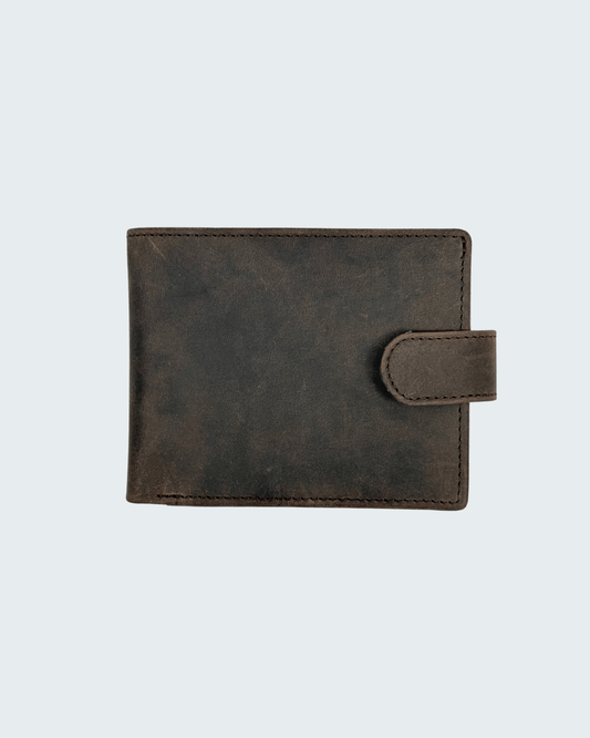 Edler Geldbeutel aus echtem Leder in braun