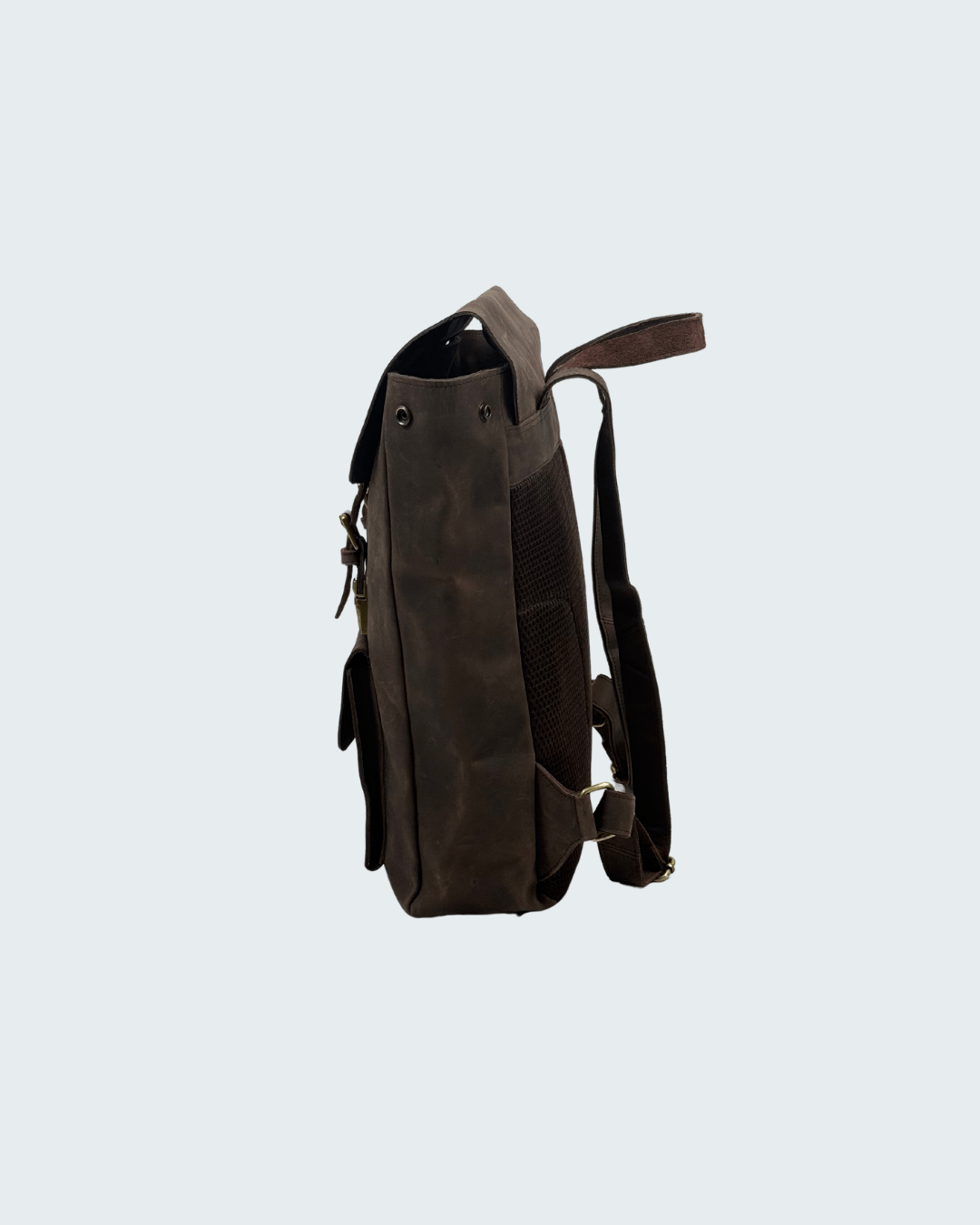Edler Lederrucksack in braun