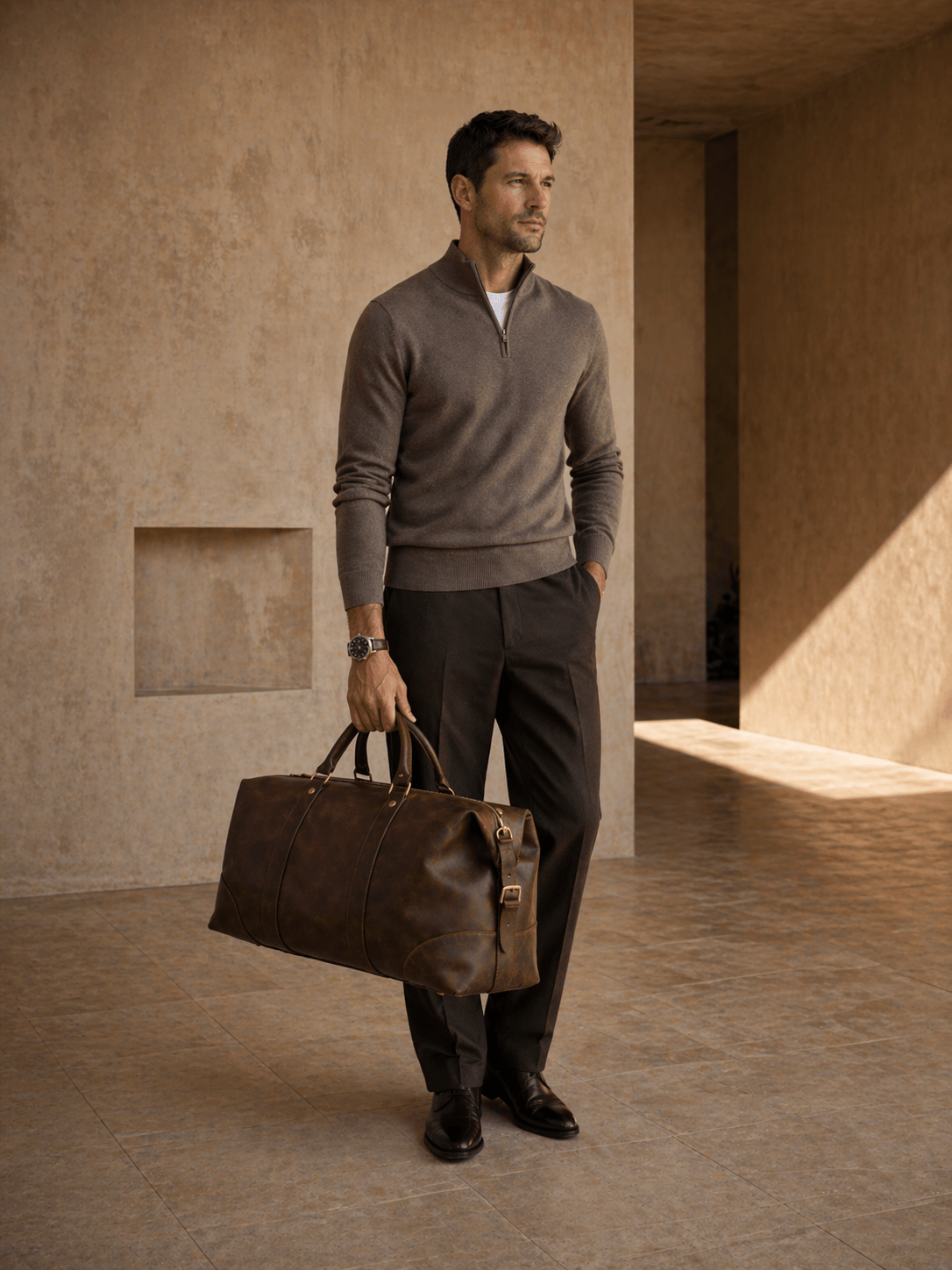 Model mit Weekender Amir 